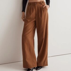 Madewell Harlowe Pants. Tan Acorn Color. Size 10 Tall.